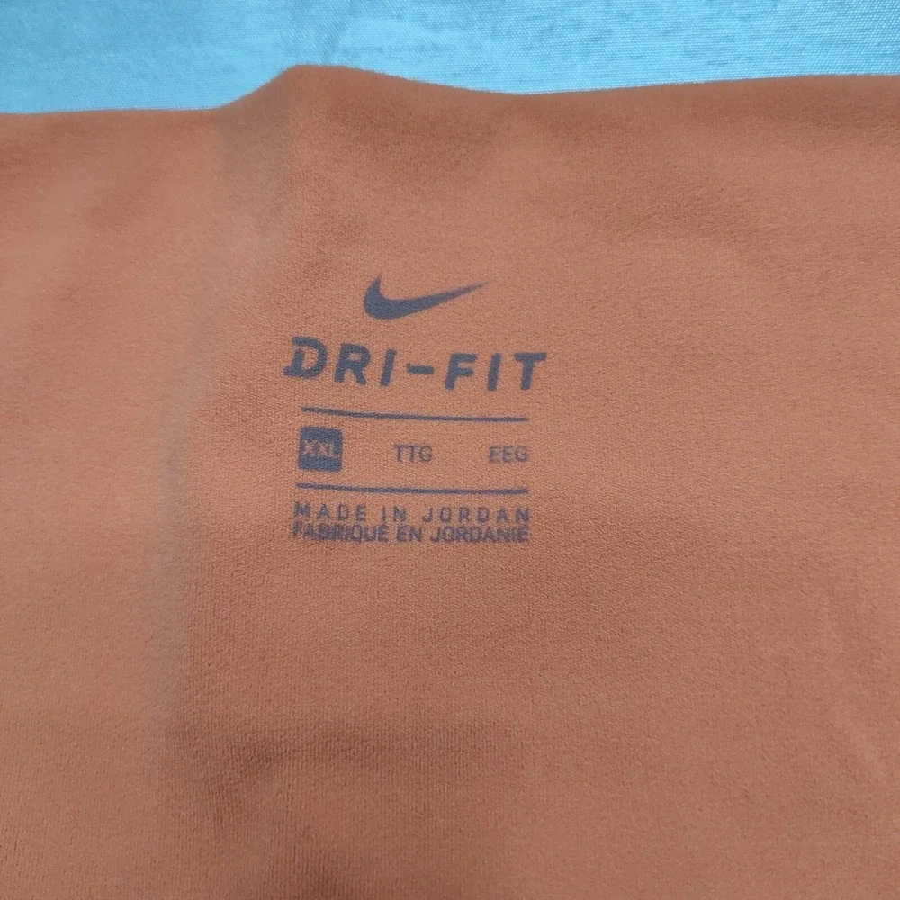 Nike Dri-FIT‎ Women 2XL Healing Orange Yoga Luxe High Rise 7/8 Tights NEW